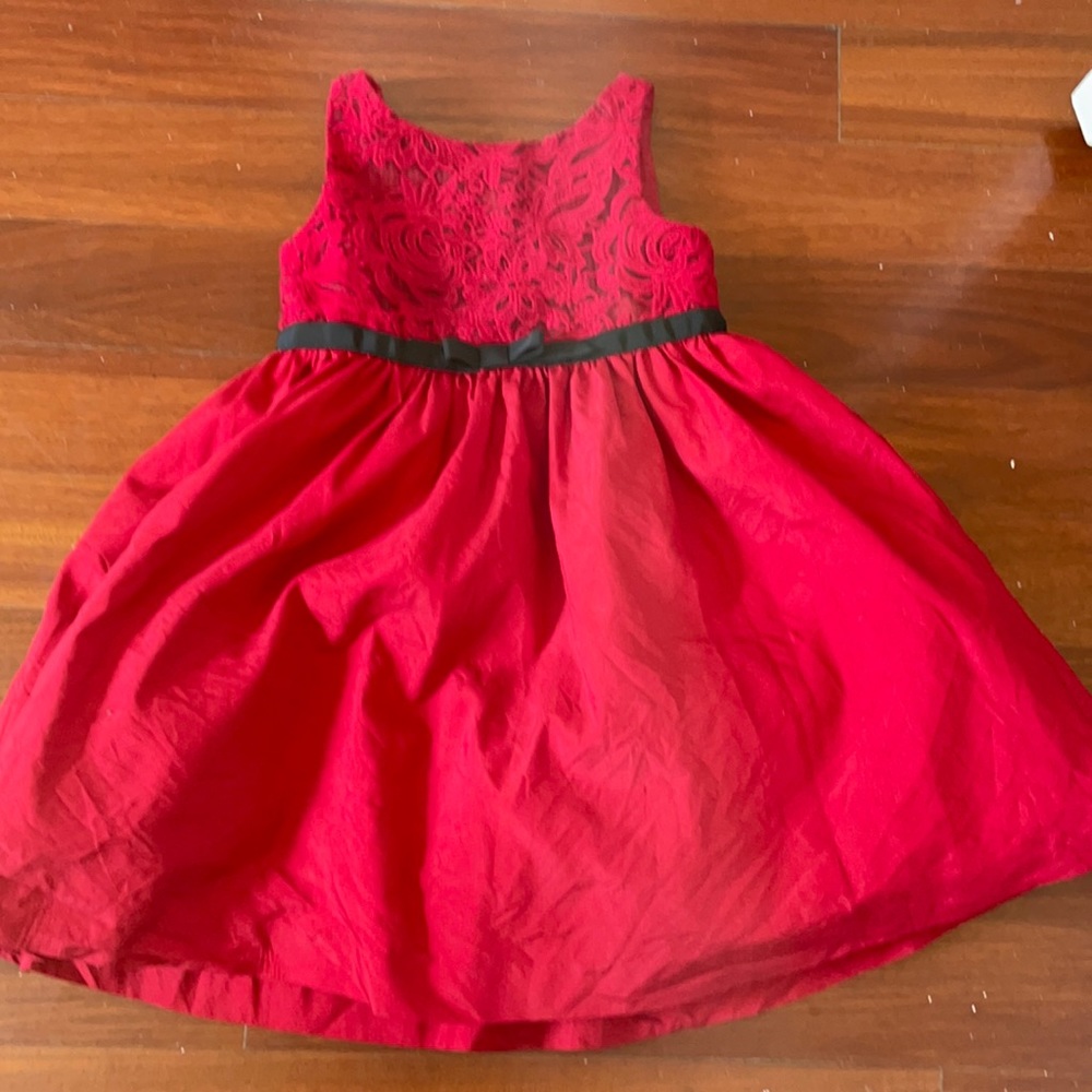 Formal Janie & Jack red dress 2T